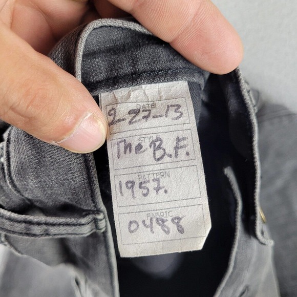 Current Elliott‎ Jeans Womens 27 Gray Denim Abby The Boyfriend Straight Short - Picture 11 of 13